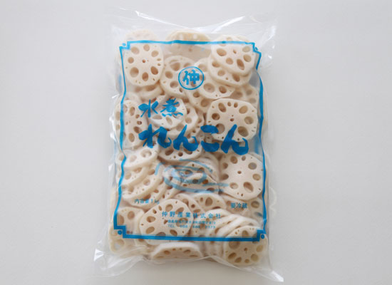 水煮れんこんスライス