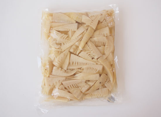 水煮たけのこ短冊スライス